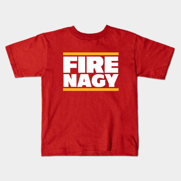 Fire Nagy - Kansas City Chiefs Kids T-Shirt by BodinStreet